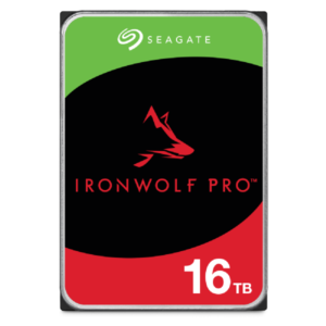 DISCO DURO INTERNO 16TB IRONWOLF PRO 7200RPM 256MB 3.5" SATA SEAGATE