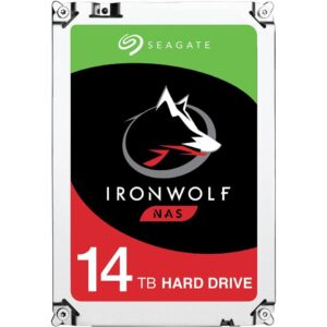 DISCO DURO INTERNO 14TB IRONWOLF NAS 7200RPM 256MB 3.5" SATA SEAGATE