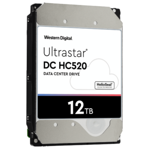 DISCO DURO INTERNO 12TB ULTRASTAR HC520 SERIES 7200RPM 256MB 3.5" SATA WESTERN DIGITAL