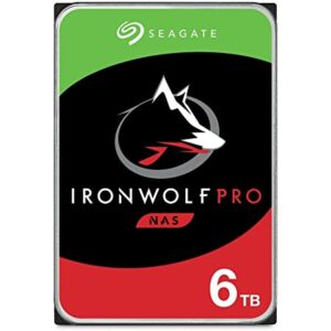 DISCO DURO INTERNO 6TB IRONWOLF PRO 7200RPM 256MB 3.5" SATA SEAGATE