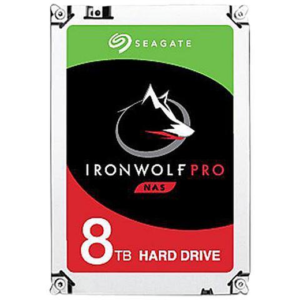 DISCO DURO INTERNO 8TB IRONWOLF PRO 7200RPM 256MB 3.5" SATA SEAGATE