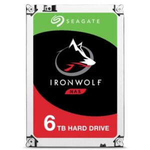 DISCO DURO INTERNO 6TB IRONWOLF 5400RPM 256MB 3.5" SATA SEAGATE