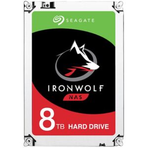 DISCO DURO INTERNO 8TB IRONWOLF 7200RPM 256MB 3.5" SATA SEAGATE