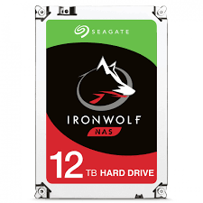 DISCO DURO INTERNO 12TB IRONWOLF 7200RPM 256MB 3.5" SATA SEAGATE