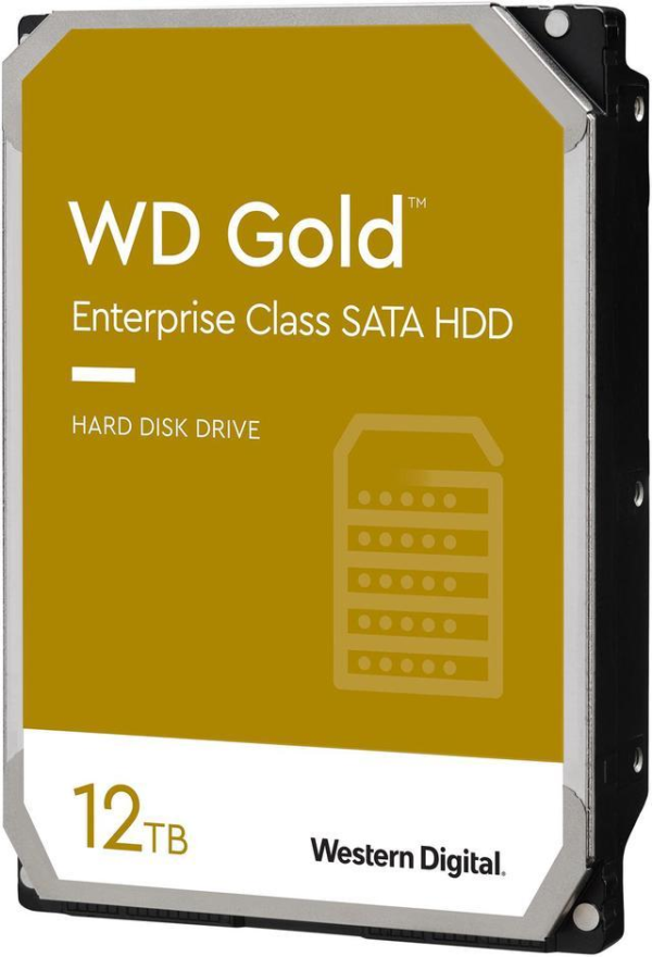DISCO DURO INTERNO 12TB GOLD ENTERPRISE 7200RPM 256MB 3.5" SATA WESTERN DIGITAL