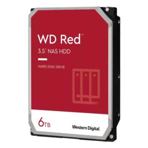 DISCO DURO INTERNO 6TB RED PLUS NAS 5640RPM 256MB 3.5" SATA WESTERN DIGITAL