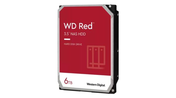 DISCO DURO INTERNO 6TB RED PLUS NAS 5640RPM 256MB 3.5" SATA WESTERN DIGITAL