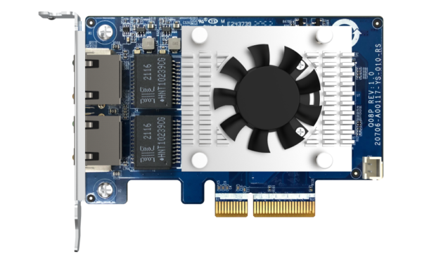 Tarjeta de expansión de red 10GbE  QXG-10G2TB PCIe Gen3 dual port QNAP