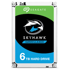 DISCO DURO INTERNO 6TB SKYHAWK 5400RPM 256MB 3.5" SATA SEAGATE